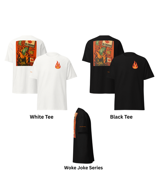 "Woke Joke Series - Fire Collar Tee"
